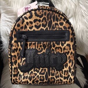 Juicy Couture Cheetah print blended out Juicy logo